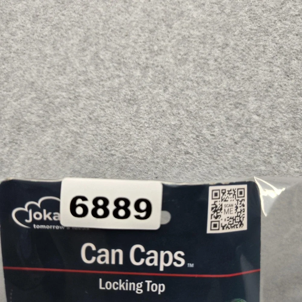 Jokari Can Caps Locking Top 4 Pack‎ Soda Can Covers Spill Proof Keep Bugs Out